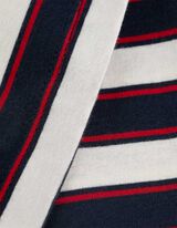 T-Shirt - Streifen - dunkelblau