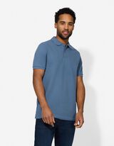 Poloshirt - Knopfverschluss - t&uuml;rkis