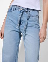 dżinsy - Straight Fit - jasny niebieski