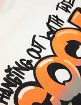 Tričko - Zadný výtlačok - biely