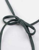 Bikinitop - einfarbig - dunkelgrün