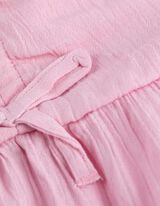 Kleid - einfarbig - rosa