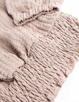 Maglia a manica lunga - Aspetto grinzoso - marrone