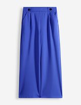 Pantalon - Fermeture &eacute;lastique - Bleu