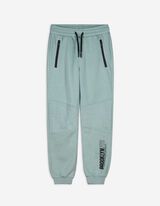 Pantaloni da jogging - Cuciture decorative - celeste