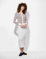 Vesta - Kopčanje - tamno crvena