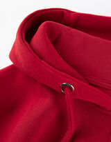 Cipzáros melegítőfelső - Relax Fit - piros