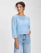 Pul&oacute;ver - Lezser fazon - vilagoskek