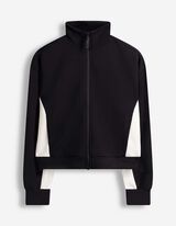 Sweatvest - Modaal - zwart