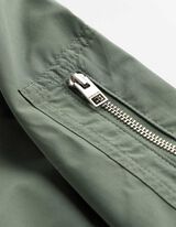 Jacke - Gerippte Abschl&uuml;sse - dunkelgr&uuml;n