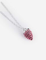 Collana - Pietre decorative - argento