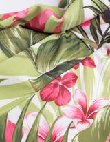 Badeanzug - Allover-Print - hellgrün