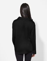 Blusa - Raso - nero