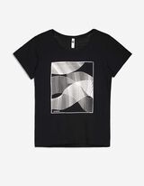 Tricou - Imprimeu sclipici