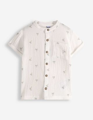 Hemd - Musselin - wei&szlig;