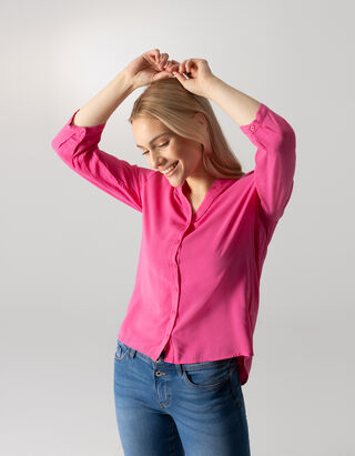 Blouse - Viscose - rose