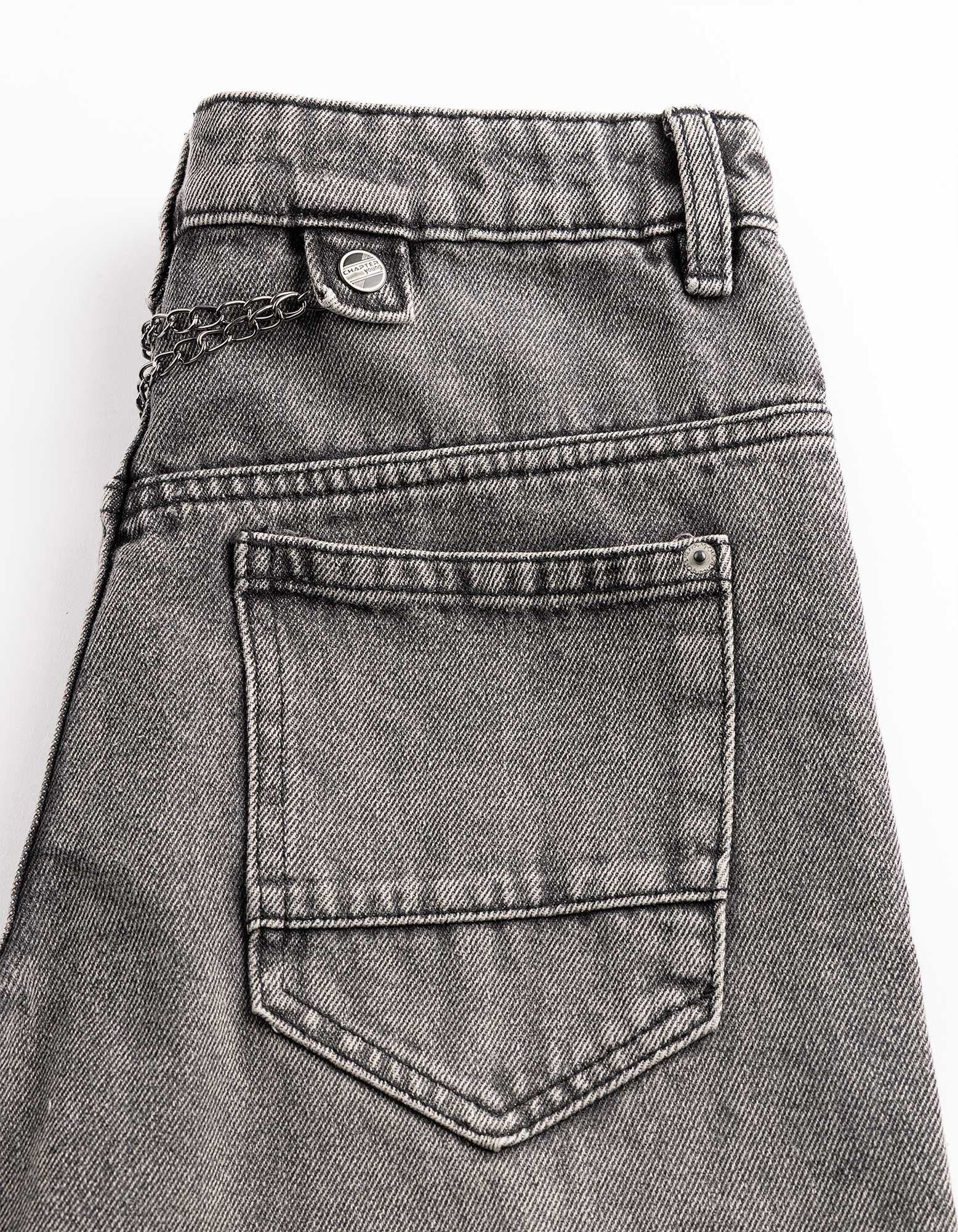 Jeans - Baggy fit - Zwart