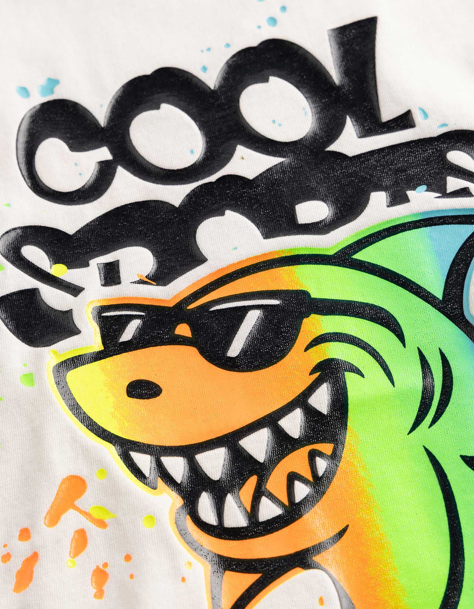 T-Shirt - Print - wei&szlig;