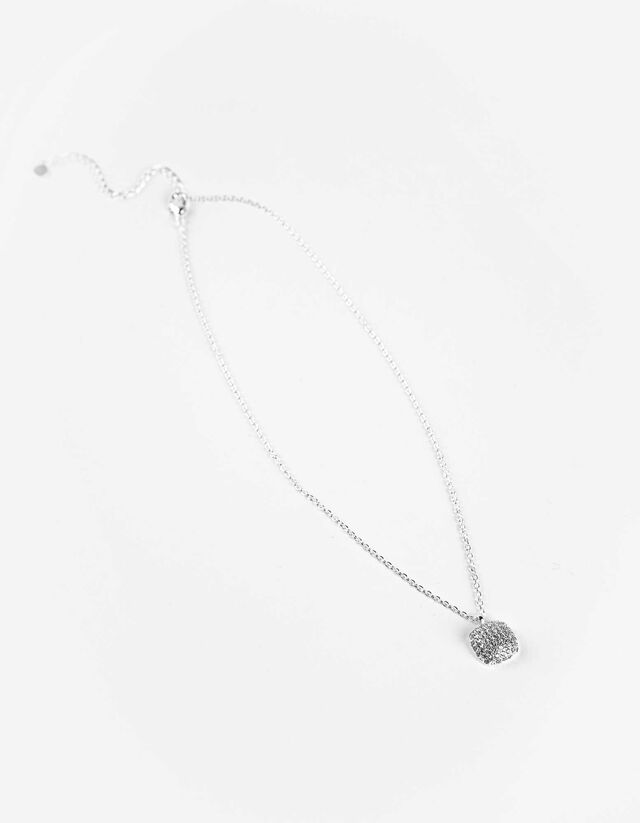 Ketting - Strass - zilver