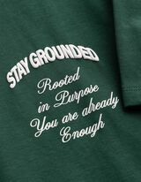 T-shirt - Relax Pasvorm - groen