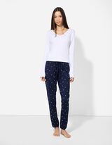 Pidžama pantalone - tamno-plava