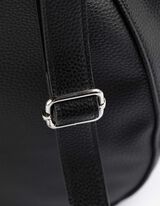 Beuteltasche - Lederoptik - schwarz