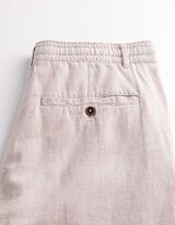 Chinoshorts - Meliert - beige
