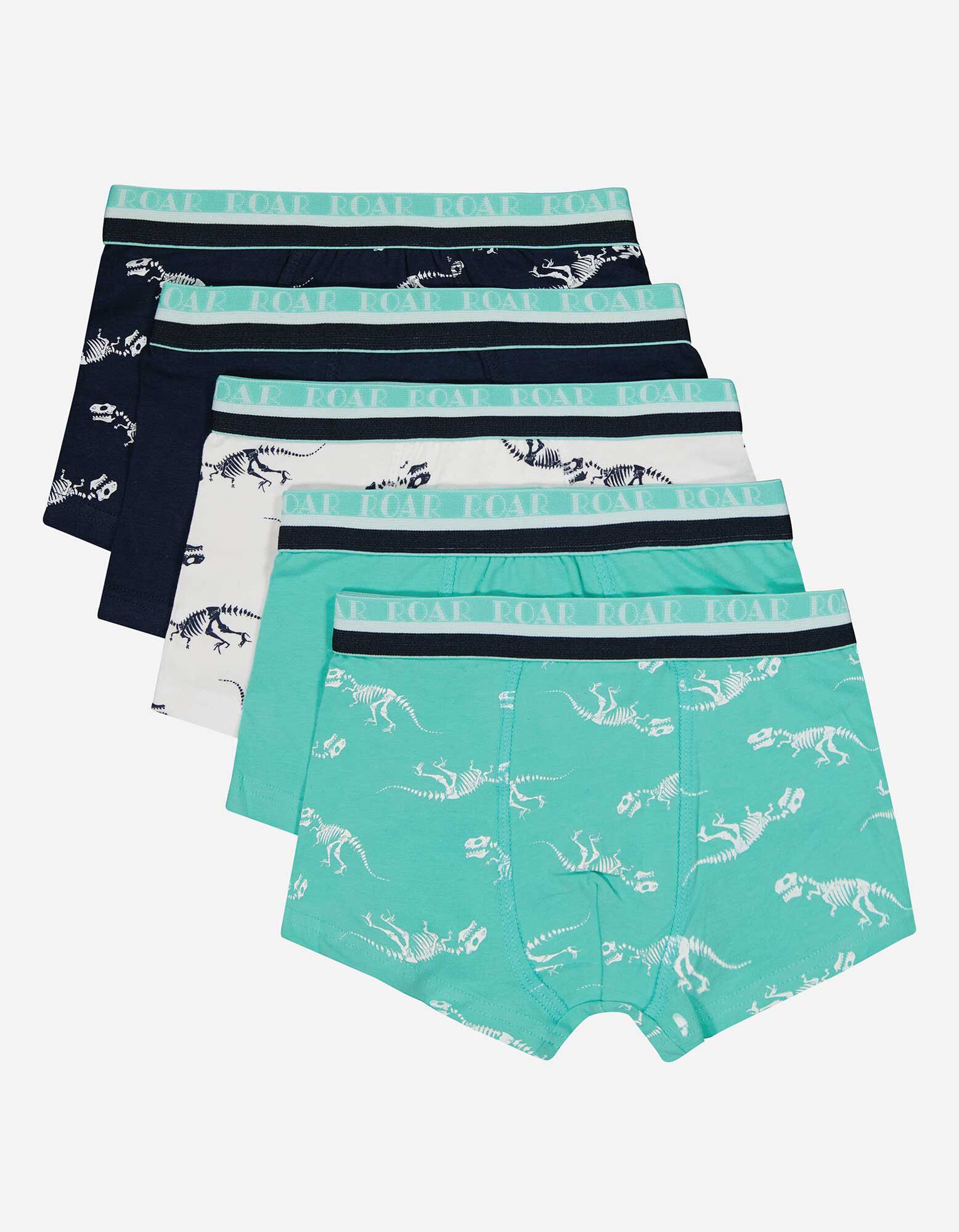 Boxershort - Set van 5 - donkerblauw
