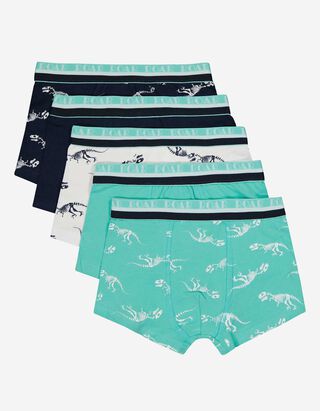Boxershort - Set van 5 - donkerblauw