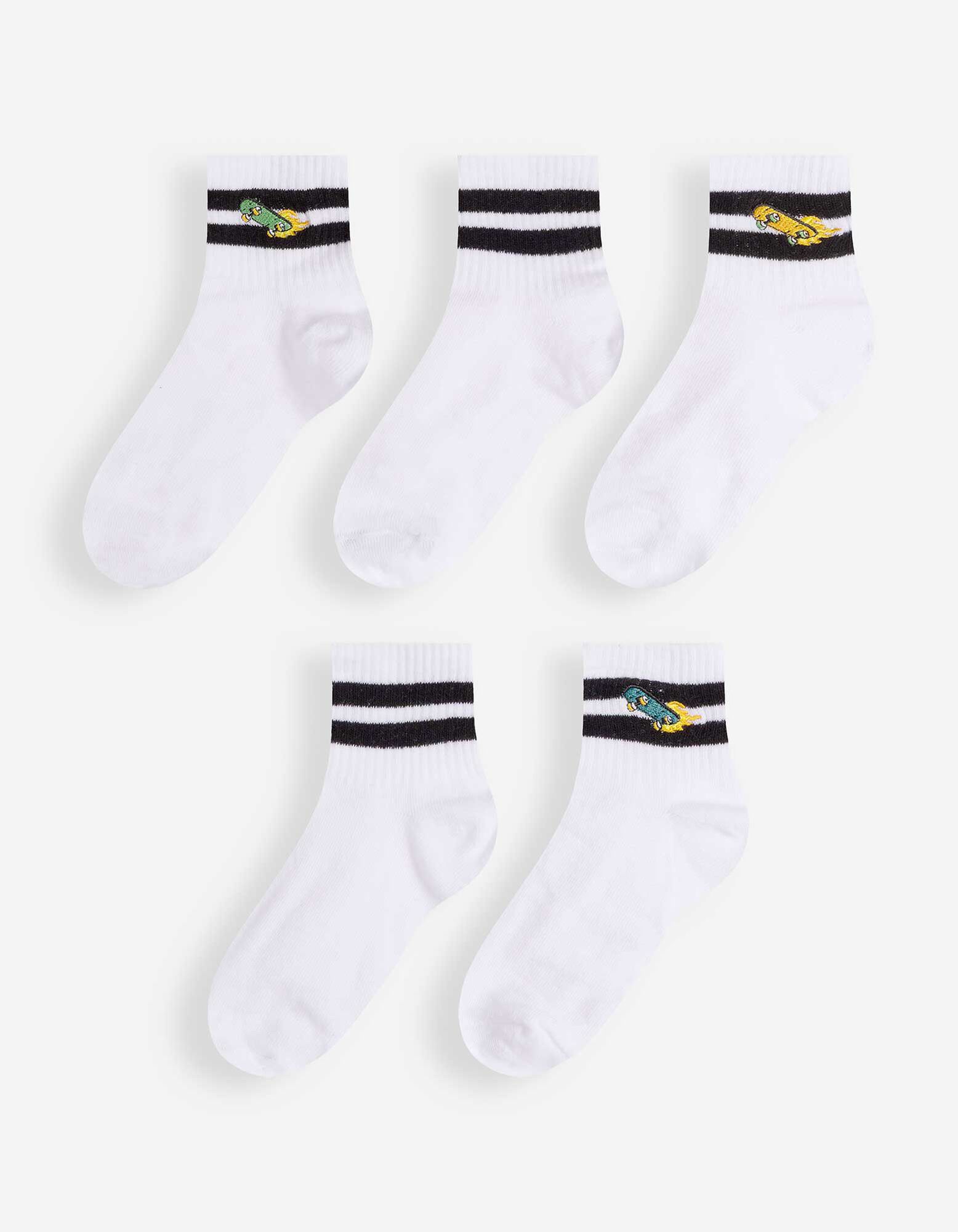 Tennis sokken - Set van 5