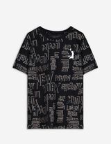 P&oacute;l&oacute; - Nyomott minta - fekete