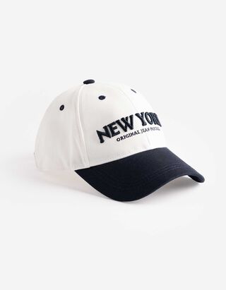 Basecap - Mehrfarbiges Design - Dunkelblau