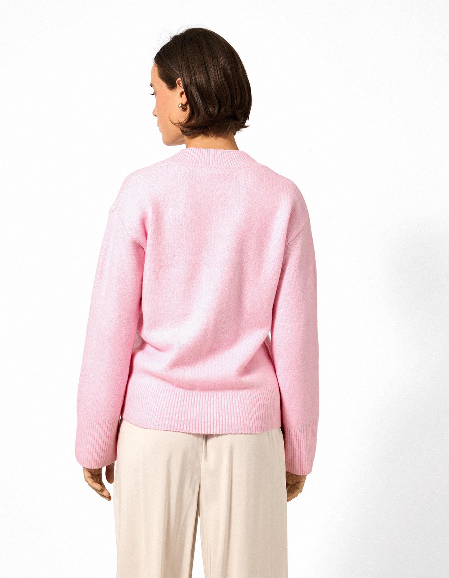 Pullover - Oversized Fit - Rosa