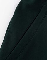 Nohavice tepl&aacute;kov&eacute;ho strihu - Wide Fit - zelena