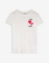 T-shirt - Print - wit