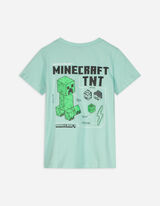 T-shirt - Minecraft - turchese