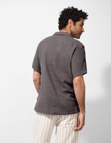 Short - Rayures - blanc