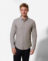 Hemd - Leinen-Mix - hellgr&uuml;n