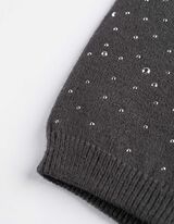 Beanie - Pietricele decorative - Gri inchis