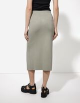 Pletena suknja - svetlo-zelena