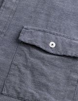Hemd - Cord - blau
