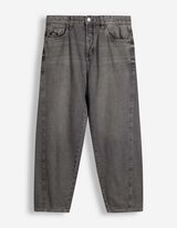 Jeans - Ballon Pasvorm - grijs