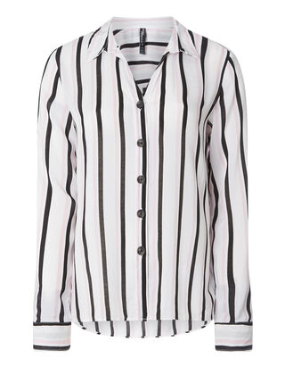 Damen Bluse mit Streifenmuster