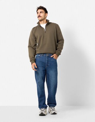 Jeans - Relaxed Fit - blau