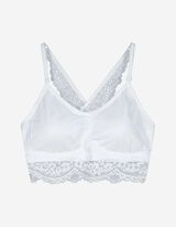 Bustier - Met kant - wit