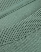 Sweatshirt - einfarbig - türkis