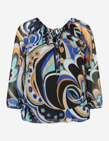 Damen Bluse - Viskose-Mix