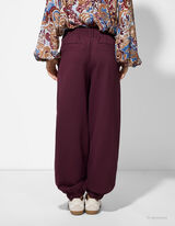 Nadrág - Ballon szabás - sotetlila