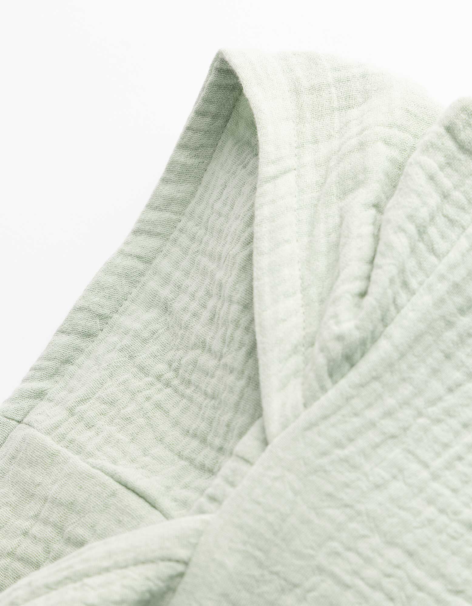 Badeponcho - Musselin - dunkelblau