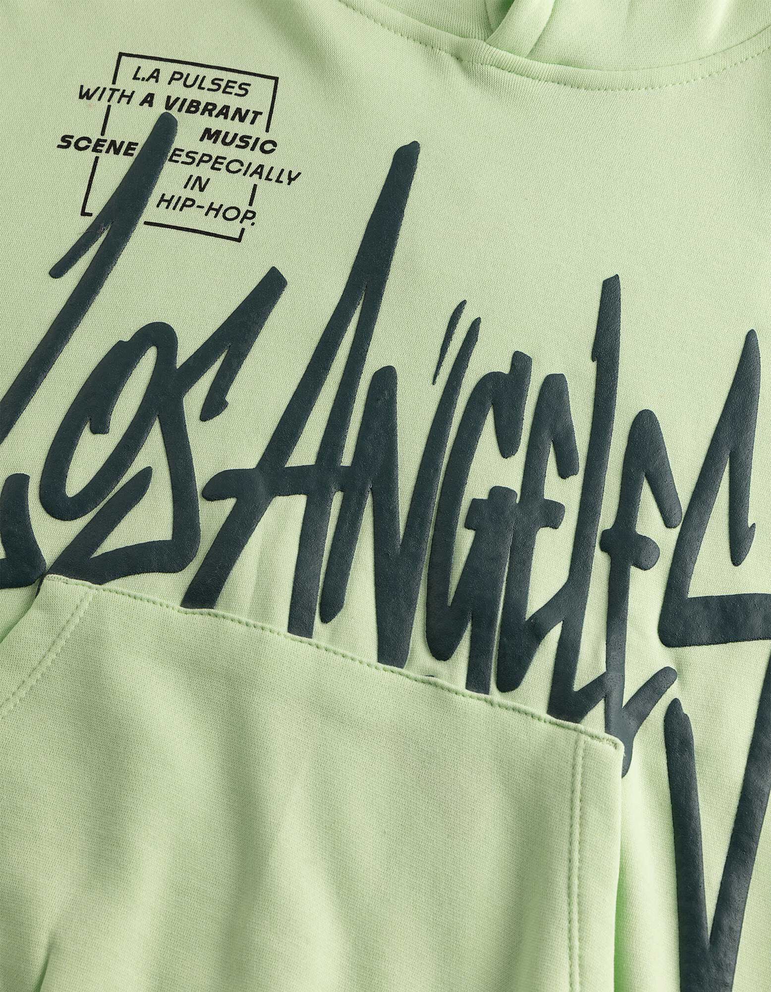 Hoodie - Oversized Fit - Lime